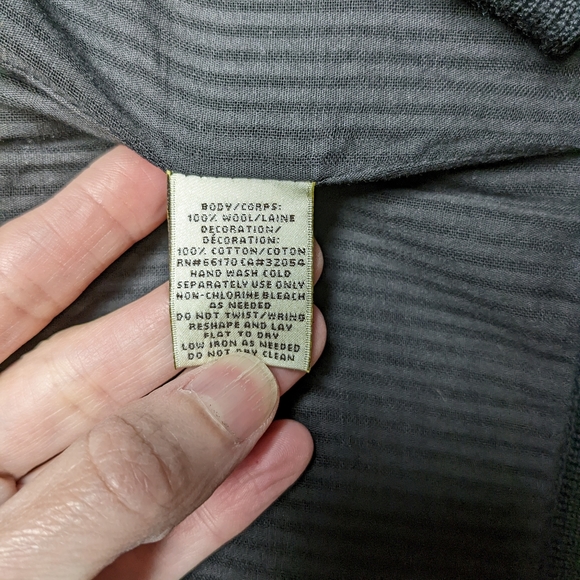 Black Elevenses Anthropologie wool bolero sweater size XS - Picture 5 of 5